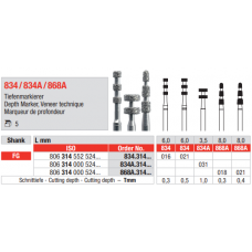 Diamantový vrták 834/834A/868A